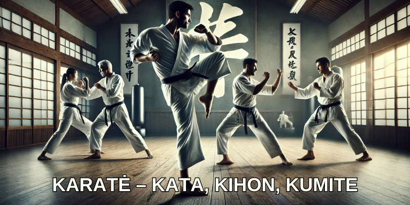 Karatė – kata, kihon, kumite