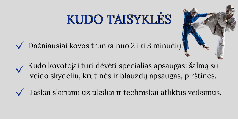 kudo-taisyklės